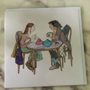Blank Friendship Greeting Card from UK Artist